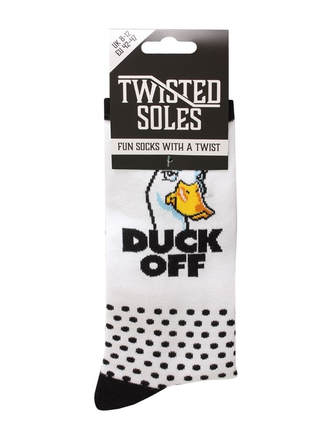 Duck Off Twisted Soles Size 8-12 Socks - 3