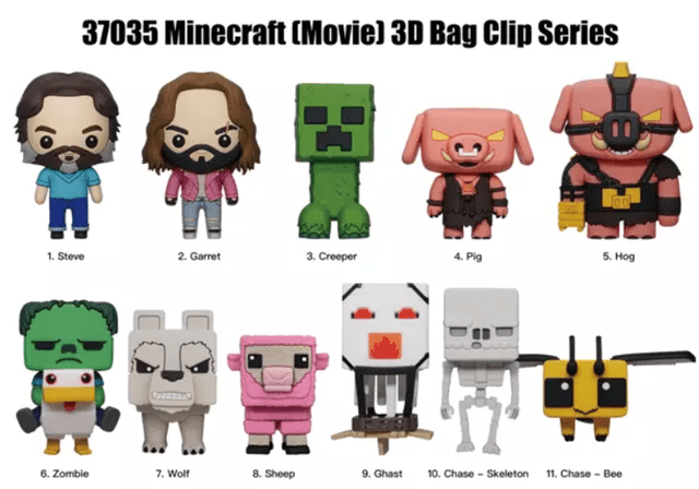 Minecraft Movie Bagclip (Bag Clip) - 2