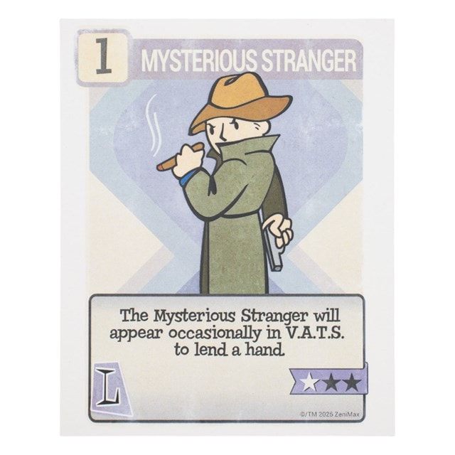 Pip-Boy Mysterious Stranger Perk Fallout Limited Edition Lenticular Ingot - 2