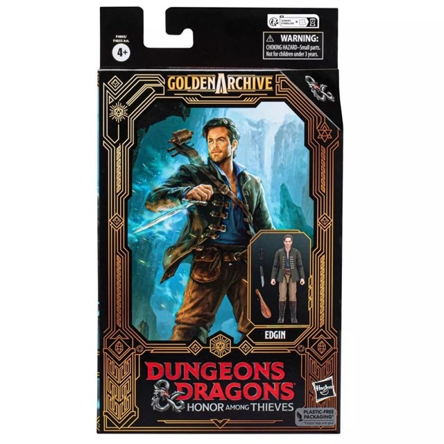 Edgin Dungeons & Dragons Honor Among Thieves Golden Archive Hasbro Action Figure - 4
