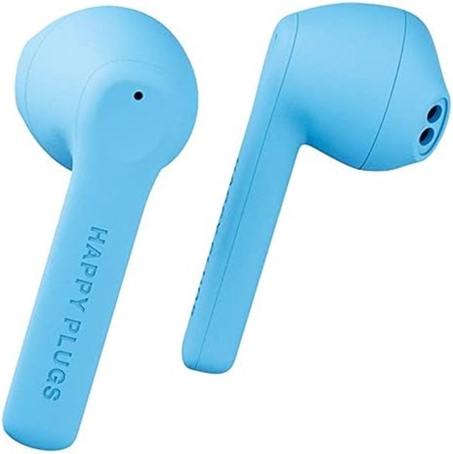 Happy Plugs Air 1 Go Blue True Wireless Bluetooth Earphones - 5