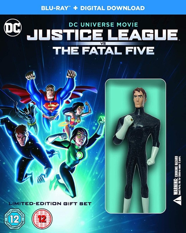 Justice League Vs The Fatal Five Blu Ray Free Shipping Over £20