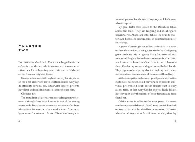 Divergent Paperback By Veronica Roth - 6