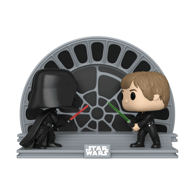 Darth Vader Vs Luke Skywalker (612) Return Of The Jedi 40th Anniversary Star Wars Pop Vinyl Moment - 1