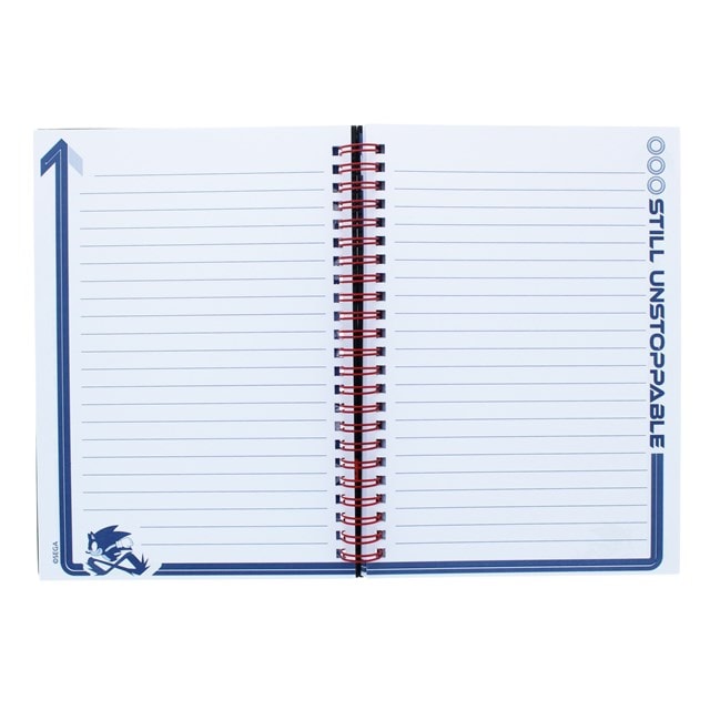 A5 Notebook Sonic The Hedgehog Stationery - 4