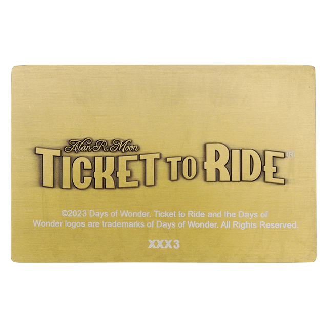 Ticket To Ride Trans America Express Ingot - 2