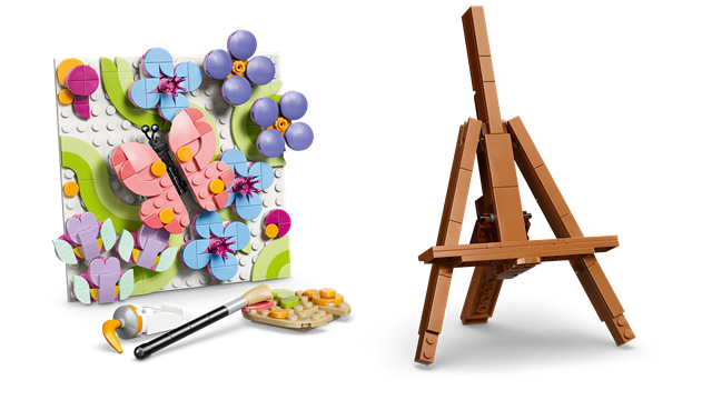Floral Art Decor Painting LEGO Creator 3-in-1 - 9