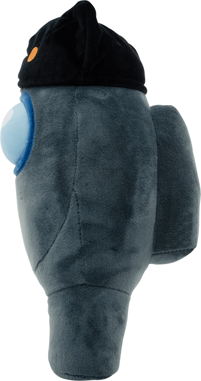 Black With Cat Head Hat Among Us Plush - 3