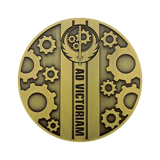 Fallout Brotherhood Of Steel Medallion - 2