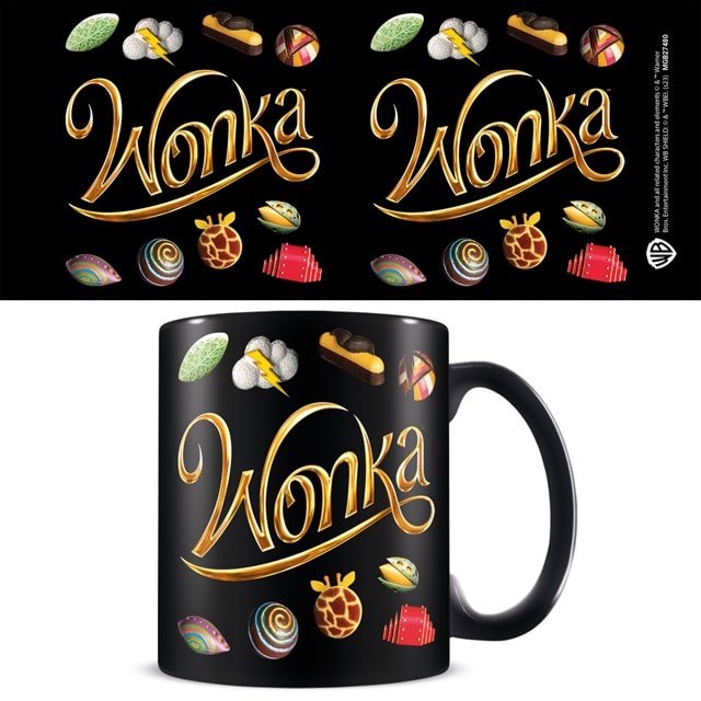 Weird & Wonderful Tastes Wonka Black Mug - 1
