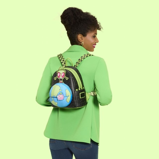 Invader Zim Glow Loungefly Mini Backpack - 8