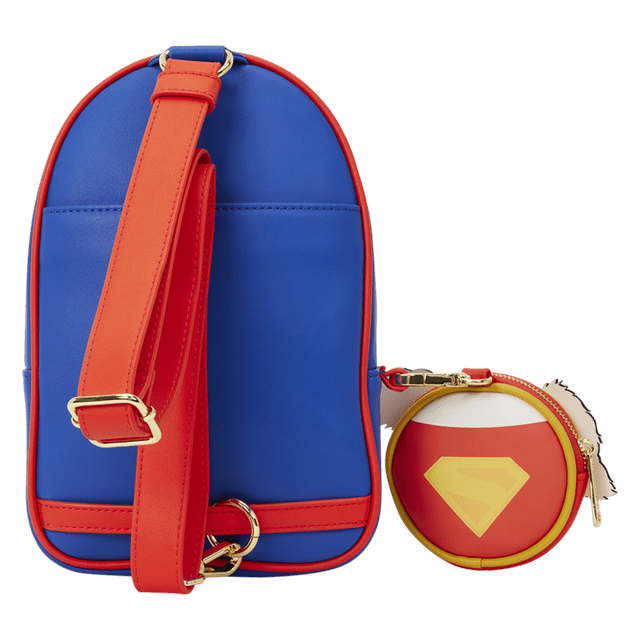Krypto Supergirl Loungefly Sling Crossbody Bag & Coin Bag - 5
