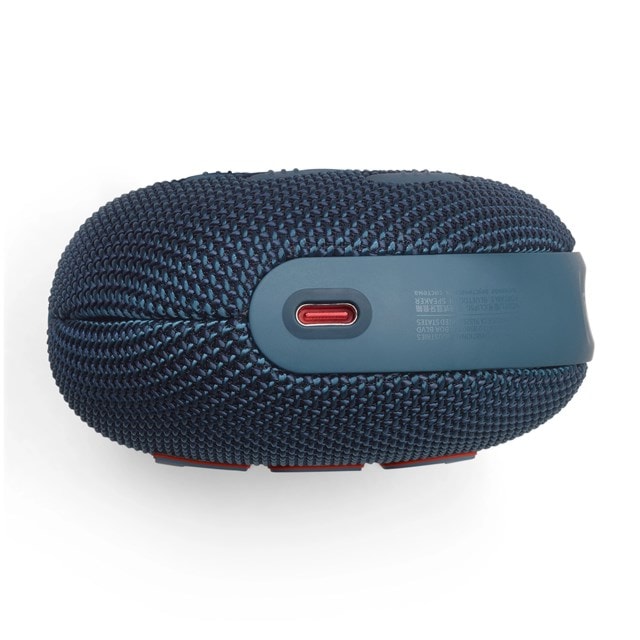 JBL Clip 5 Blue Bluetooth Speaker - 3