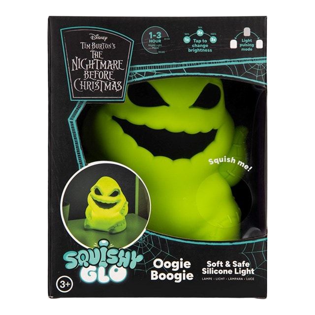 Oogie Boogie Nightmare Before Christmas Squishyglo Silicone Light - 4