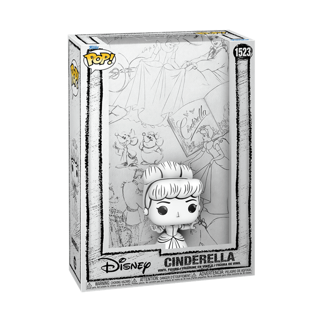 Cinderella 1523 Disney Sketched Funko Pop Vinyl Comic Cover - 2