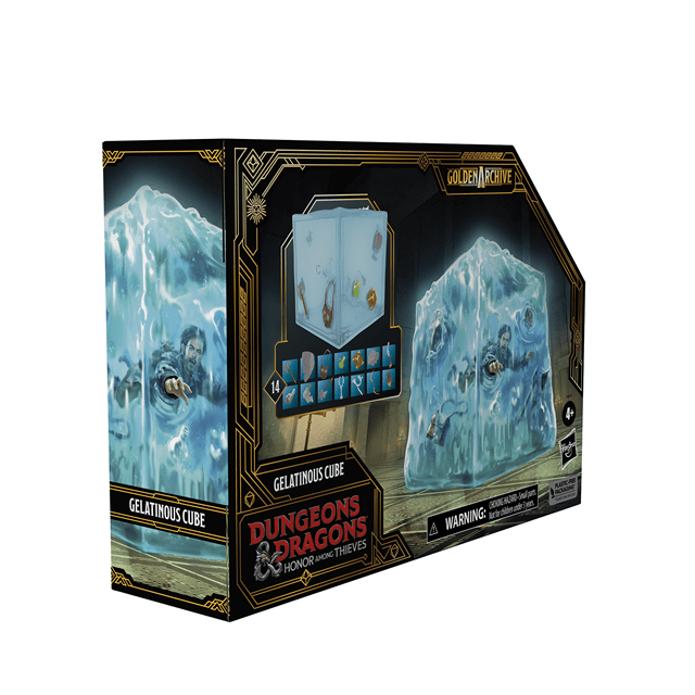 Dungeons & Dragons Honor Among Thieves Golden Archive Gelatinous Cube Collectible Figure - 12