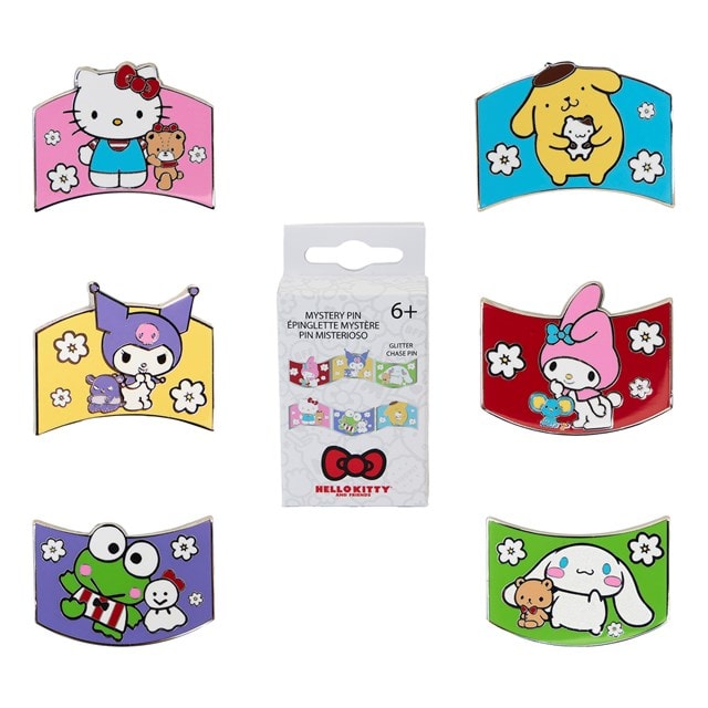 Sanrio And Friends Color Block Loungefly Mystery Pin - 1