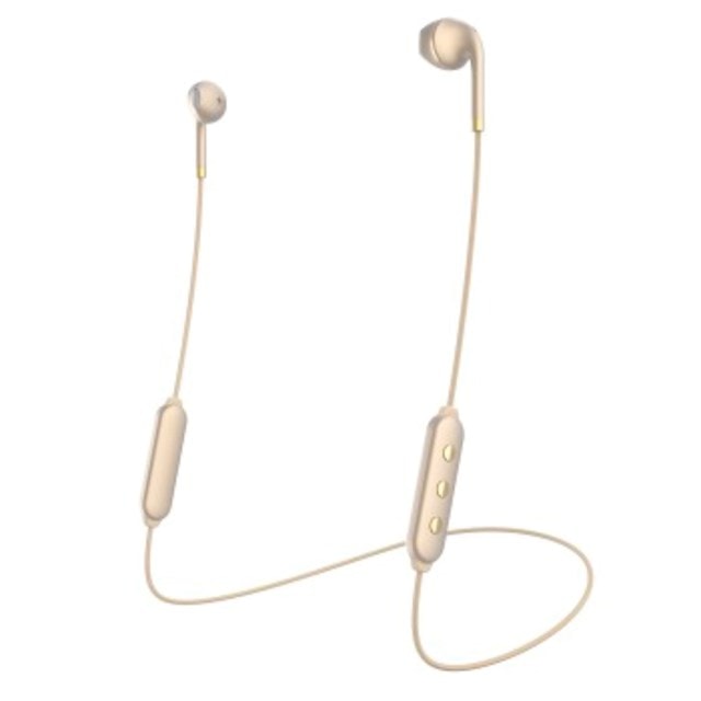 Happy Plugs Wireless II Champagne Gold Bluetooth Earphones - 5