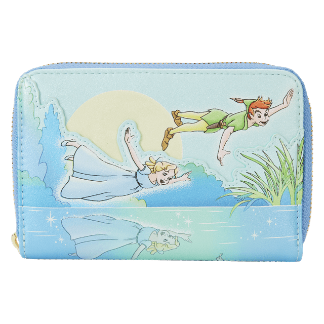 You Can Fly Glows Zip Around Wallet Peter Pan Loungefly - 1