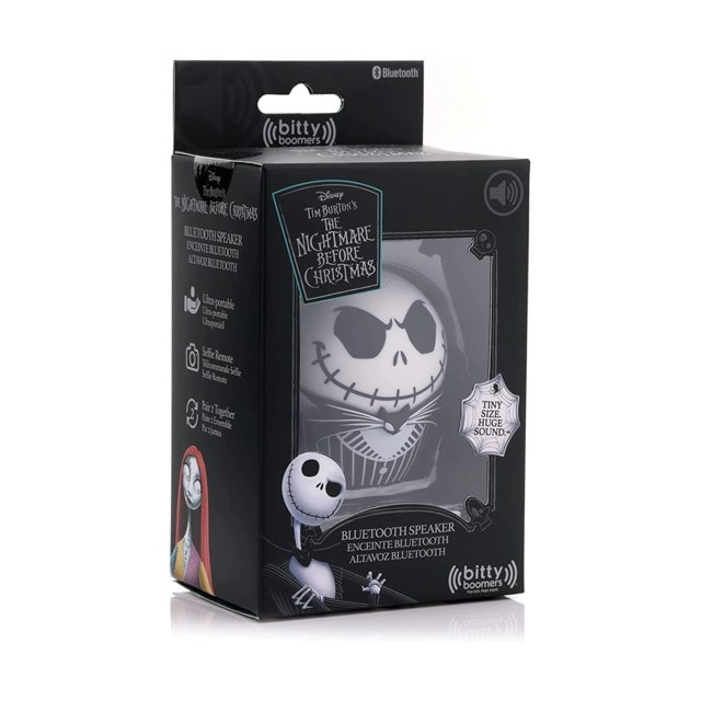 Bitty Boomers Jack Skellington Motivated Bluetooth Speaker - 4