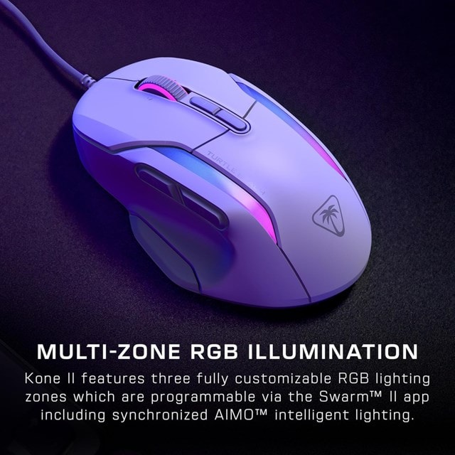 Turtle Beach Kone II Wired Ergonomic Gaming Mouse - White - 2