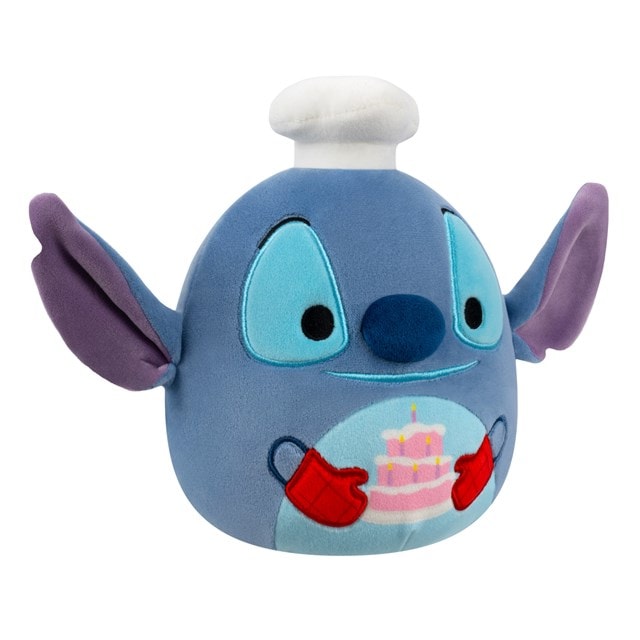 8'' Chef Stitch With Cake Lilo & Stitch Squishmallows Plush - 2