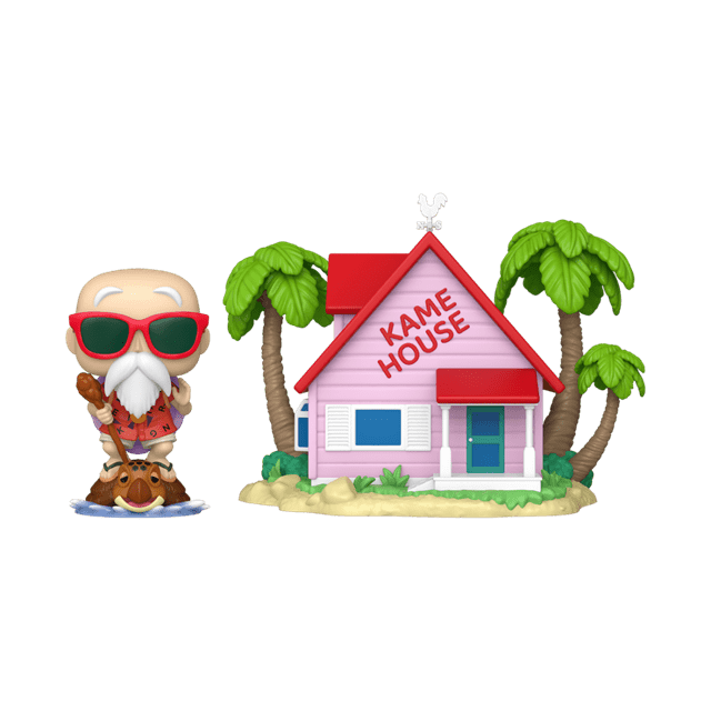 Master Roshi At Kame House 46 Dragon Ball Funko Pop Vinyl Town - 1