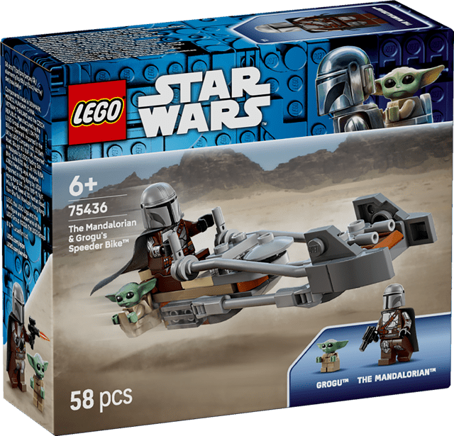 The Mandalorian & Grogu's Speeder Bike Star Wars LEGO - 7