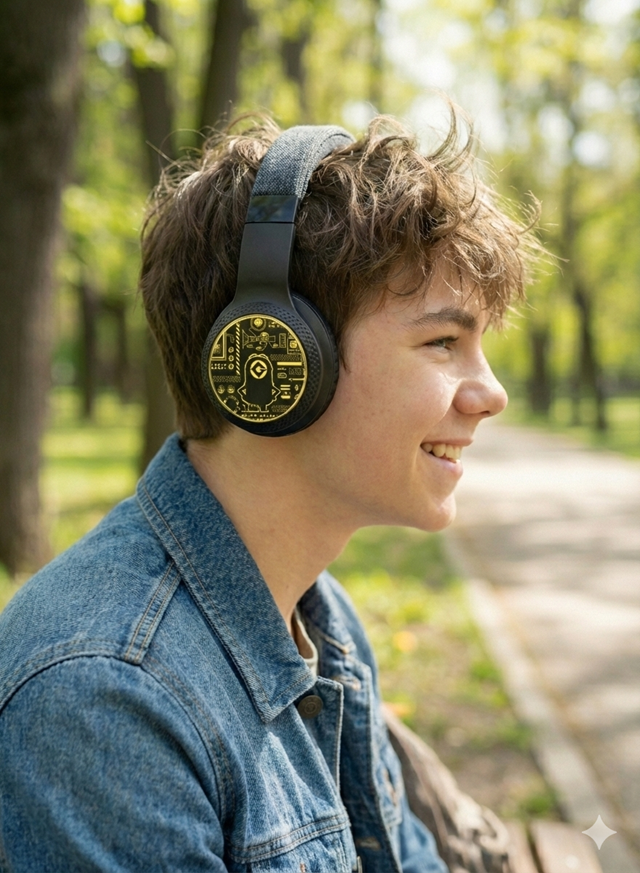 Lazerbuilt Minions Light-Up Bluetooth Headphones - 9