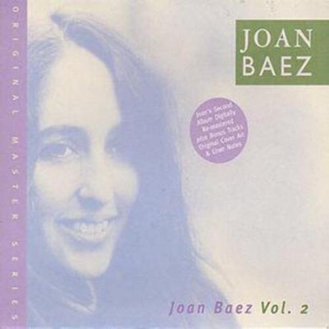 Joan Baez Vol. 2 | CD Album | Free shipping over £20 | HMV Store