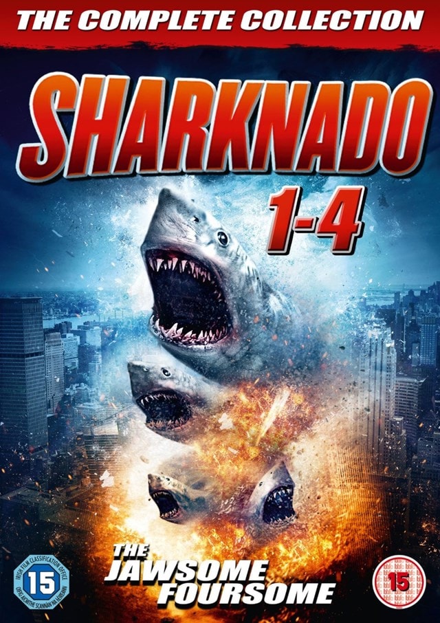 Sharknado 1-4 | DVD Box Set | Free shipping over £20 | HMV Store