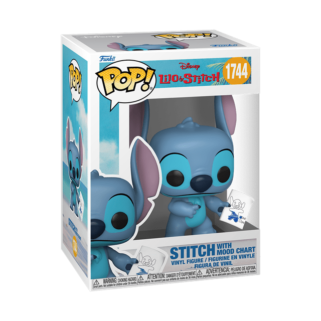 Stitch With Mood Chart With Chance Of Chase 1744 Lilo & Stitch Funko Pop Vinyl - 2