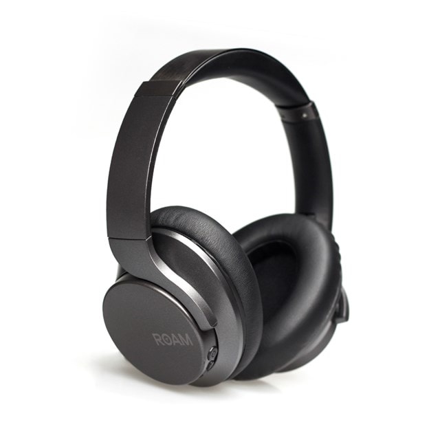 Roam R-Lab Gunmetal Grey Bluetooth Active Noise Cancelling Headphones - 1