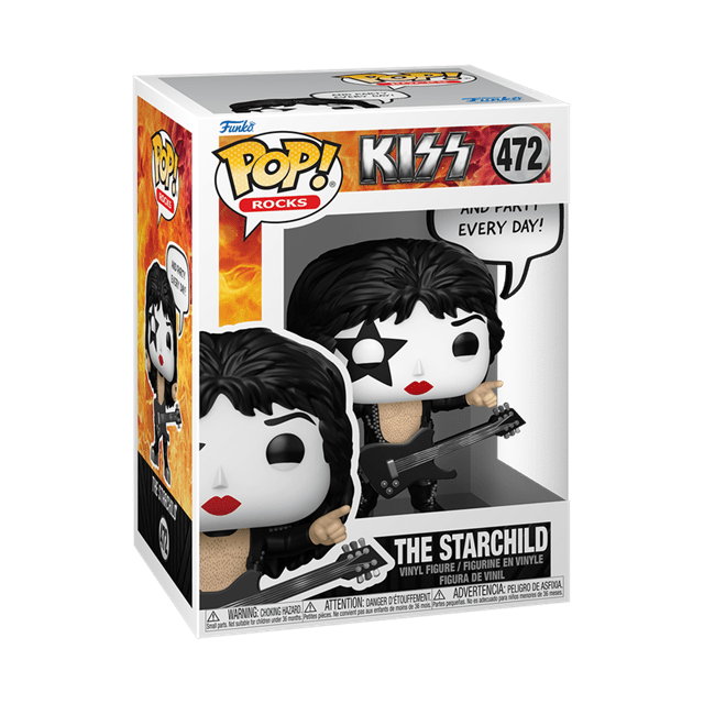 The Starchild And Party Every Day 472 KISS Funko Pop Vinyl Sayings - 2