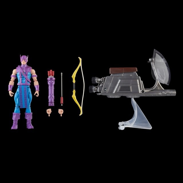 Hawkeye with Sky-Cycle Marvel Legends Series Avengers 60th Anniversary Action Figure & Vehicle - 2