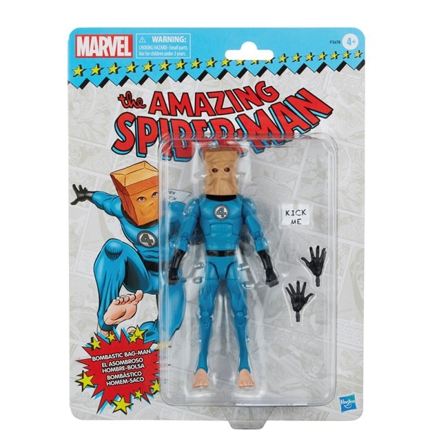 Bombastic Bag-Man Amazing Spider-Man Hasbro Marvel Legends Series Action Figure - 6