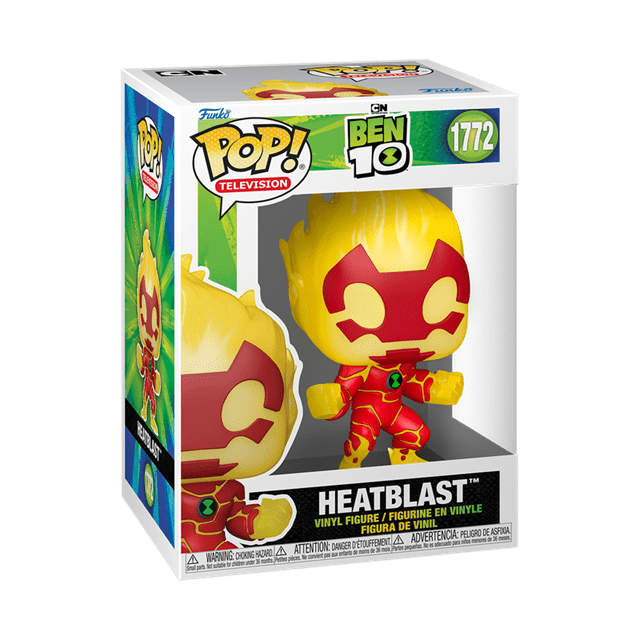 Heatblast 1772 Ben 10 Funko Pop Vinyl - 2