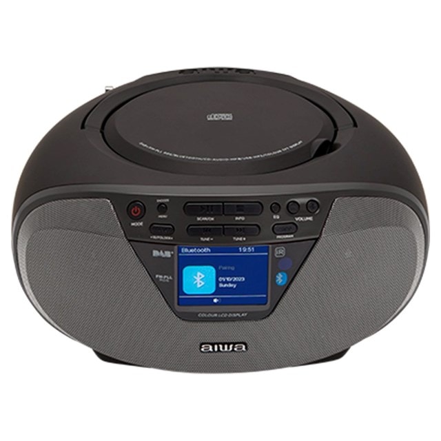 Aiwa BBTU-500DAB Black Bluetooth CD Player with DAB+/FM Radio - 6