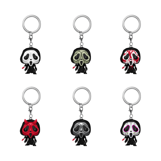 Ghost Face Mystery Funko Pop Vinyl Keychain - 2