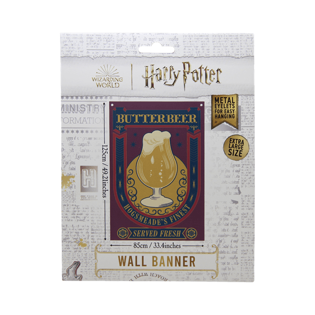 Harry Potter Butterbeer Wall Banner - 2