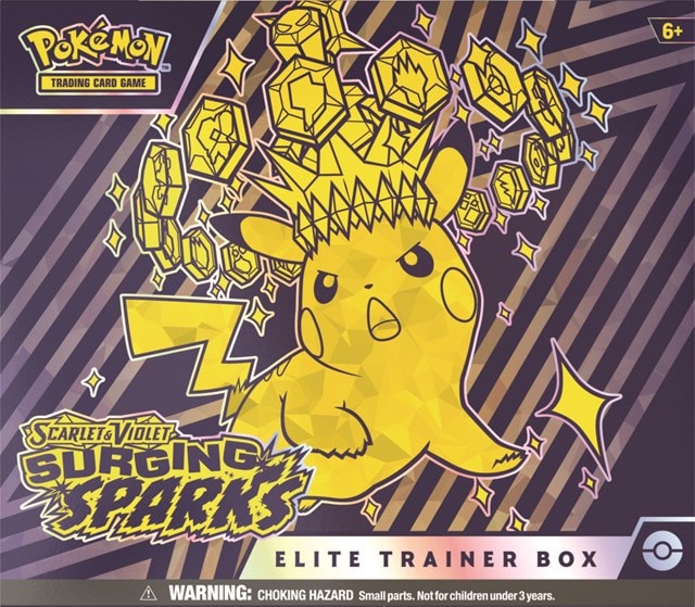 Scarlet & Violet 8 Surging Sparks Elite Trainer Box Pokemon Trading Cards - 1