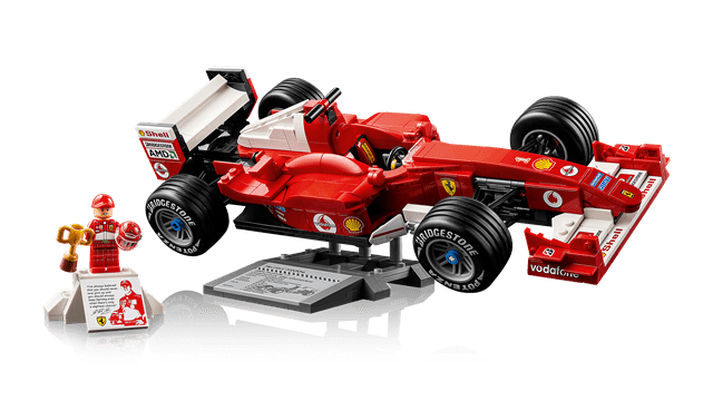 Ferrari F2004 & Michael Schumacher LEGO Icons - 5