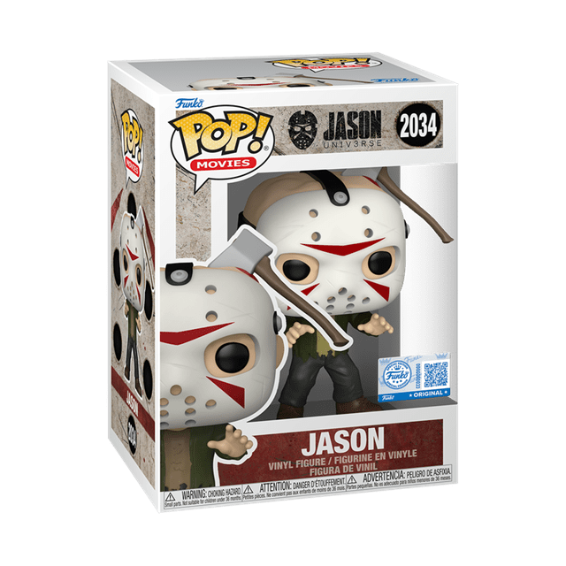 Jason Axe In Head 2034 Friday The 13th hmv Exclusive Funko Pop