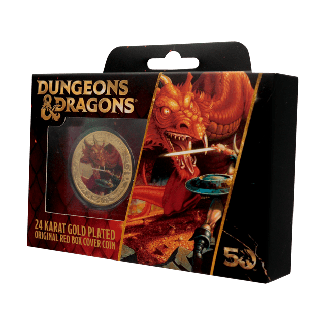 Dungeons & Dragons 50th Anniversary With Colour Print Gold Coin - 6