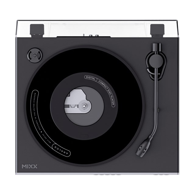 Mixx Audio Analog Plus Black Fully Automatic Bluetooth Turntable & CD Player - 6