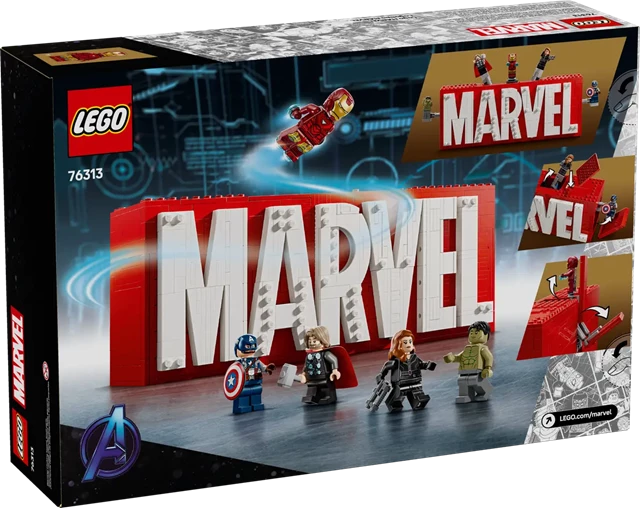 Marvel Logo & Minifigures LEGO - 7