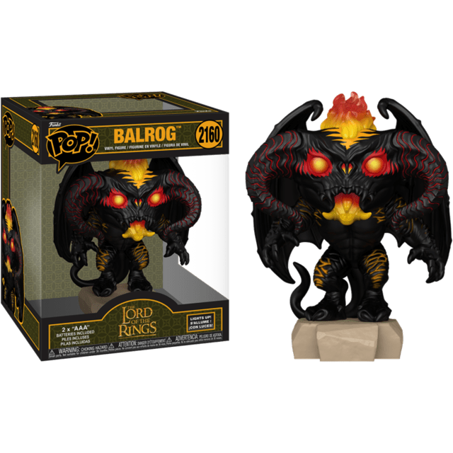 Balrog With Lights (2160): Lord Of The Rings Pop Vinyl: SFX - 3