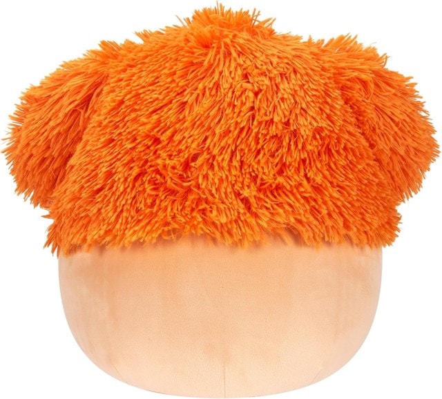 Shasta Light Orange Bigfoot With Flower Pin Squishmallows Plush - 4