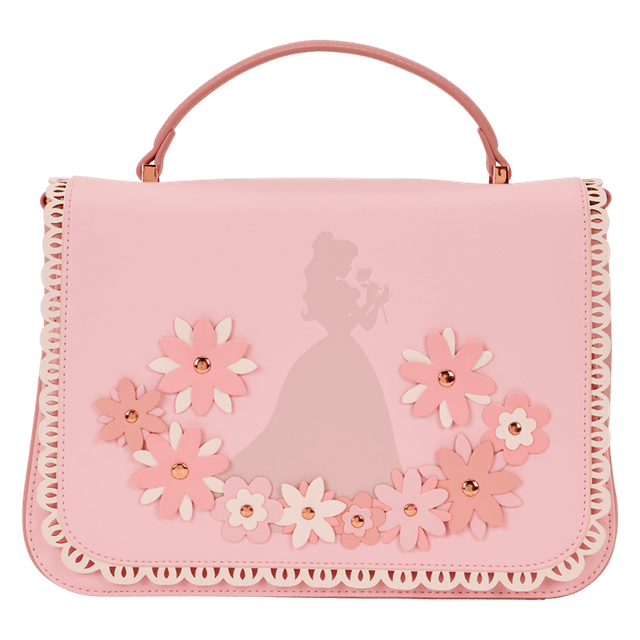Belle Floral Lace Disney Princess Loungefly Crossbody Bag | Bag