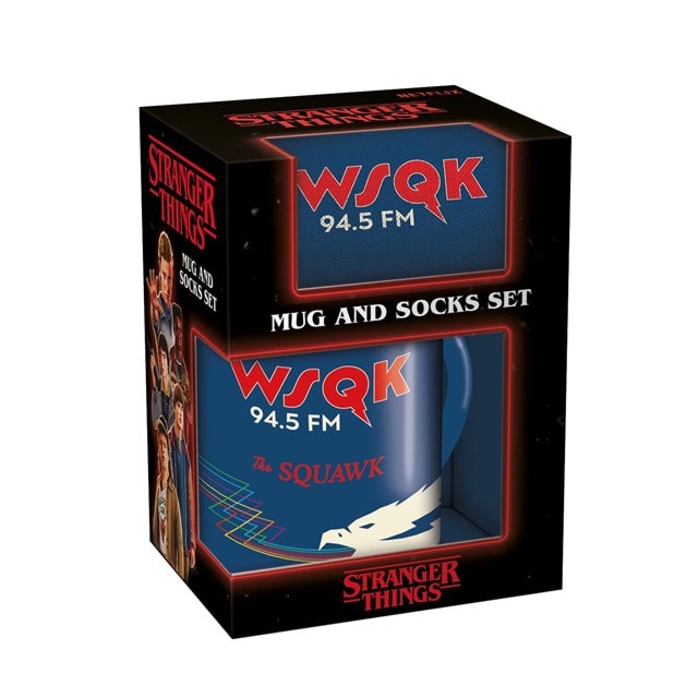 WSQK Stranger Things 5 Mug & Sock Set - 2